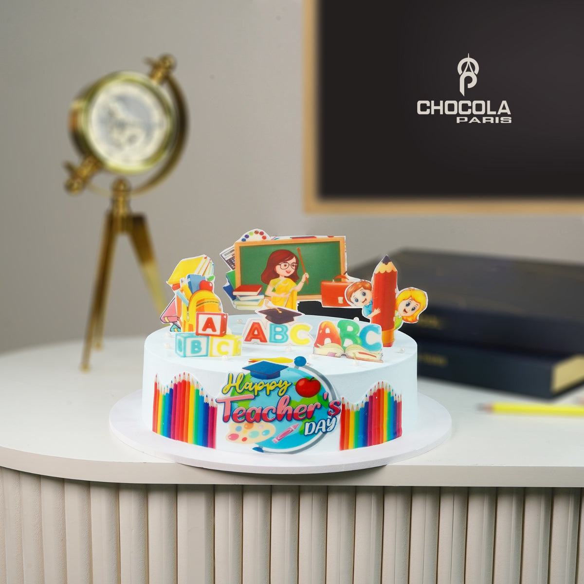 Teacher’s Day Chocolate Cake,