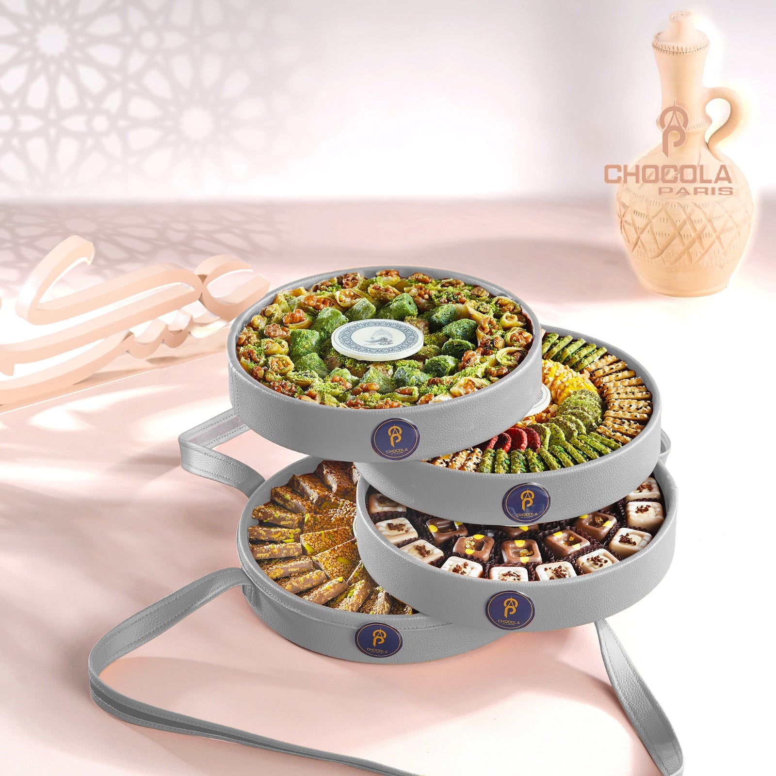 Eid Special Arabic sweets 4-in-1 mix Arrangement 01
