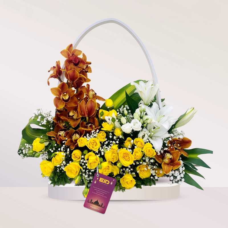 Yellow Rose Box Eid Special in Qatar