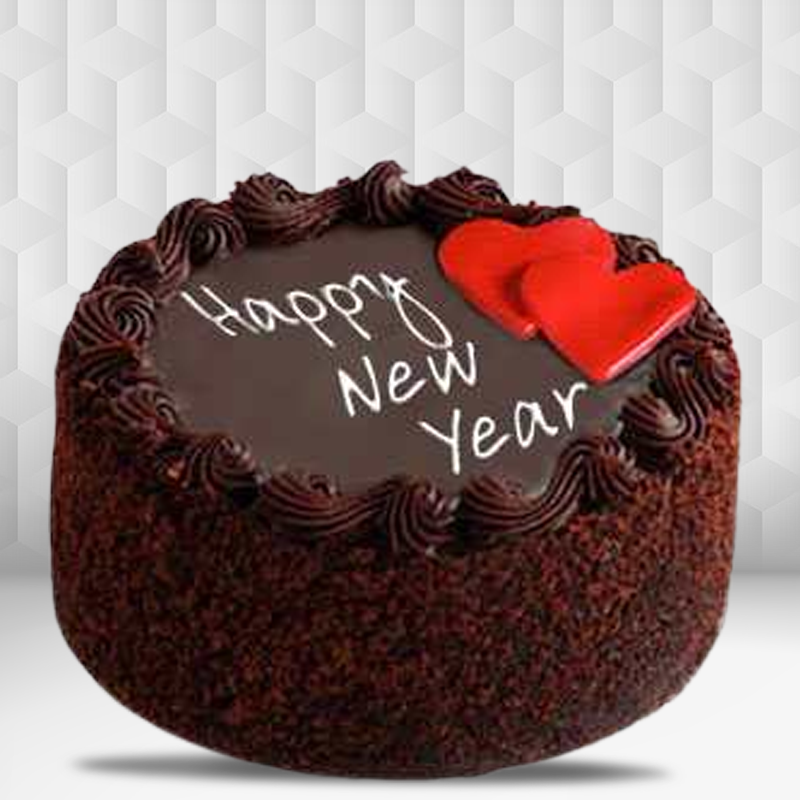 Lovely Rich Chocolate Cake for New Year