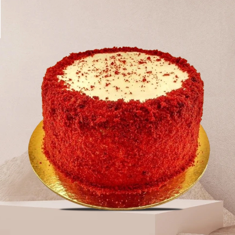 Exotic Red Velvet Cream Cake in Qatar