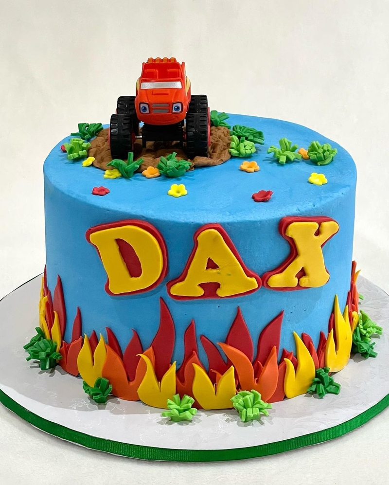 Monster Truck Birthday Cake in Qatar