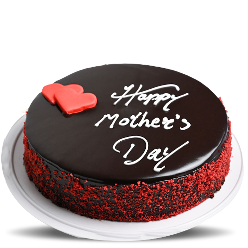 Sweet chocolate Mother's day cake in qatar