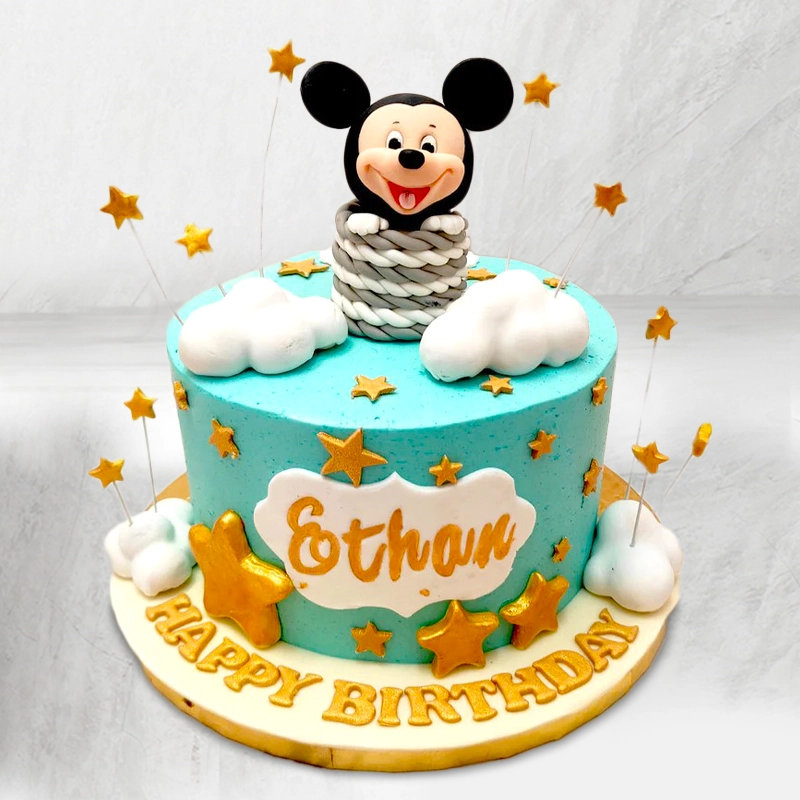 HOMEBAKERS MART Mickey Mouse Cake Toy Topper for Cake Decorating | Micky Mouse  Theme Cake Decoration : Amazon.in: Toys & Games